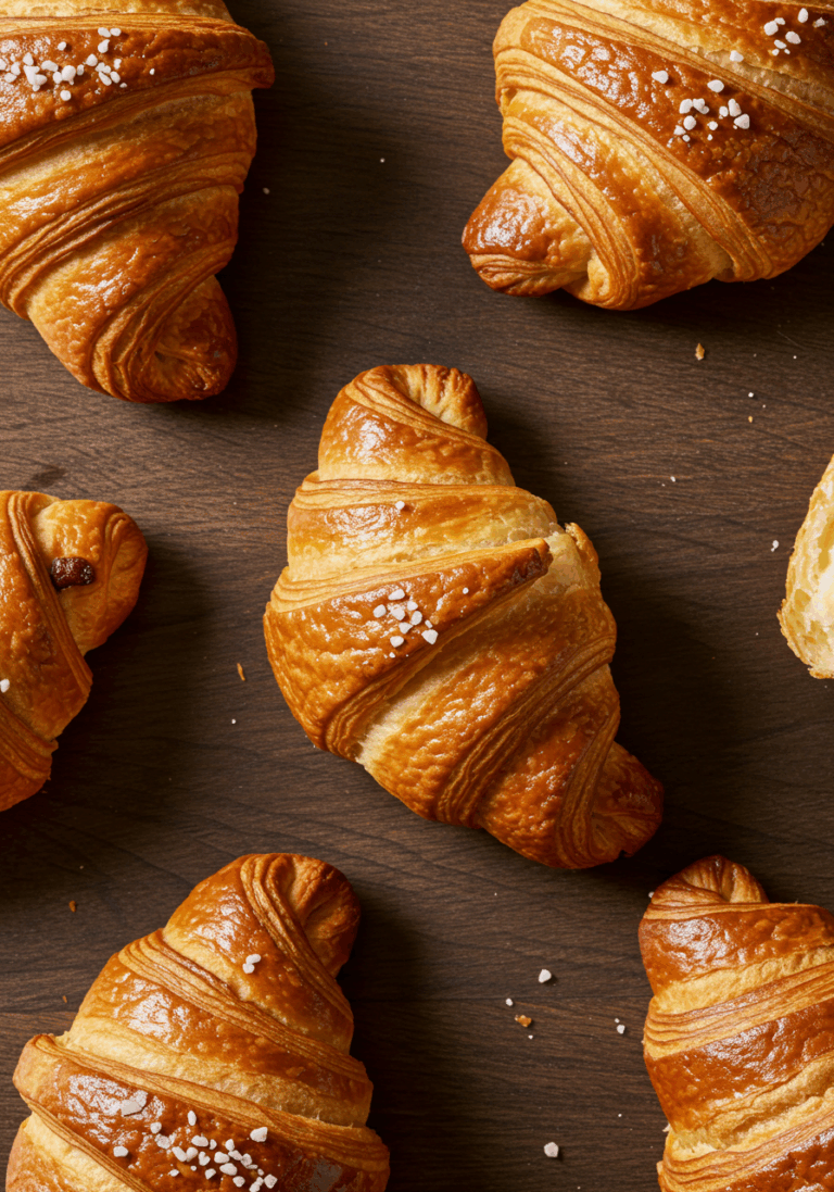 Laugencroissants wie vom Bäcker