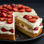 Erdbeerkuchen mit Mascarpone