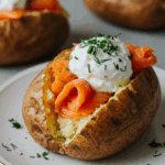 Ofenkartoffeln mit Räucherlachs