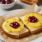 Toast Hawaii aus der Heißluftfritteuse