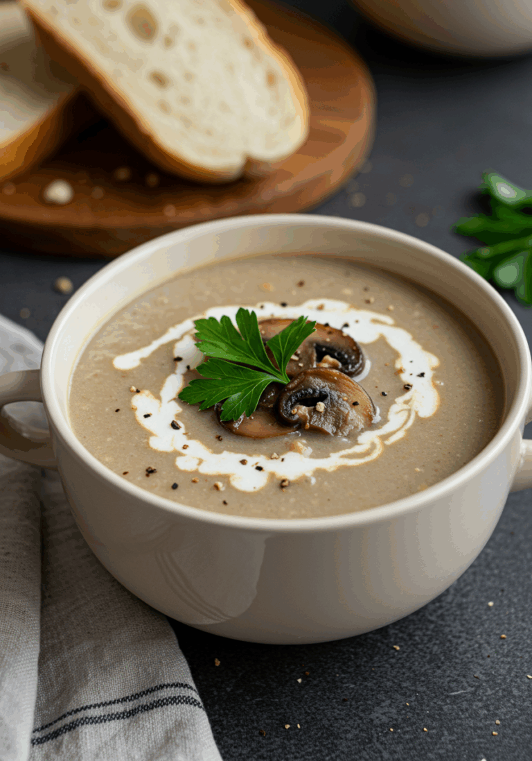 Ungarische Pilzsuppe