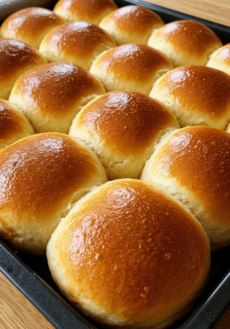 Fluffige Milchbrötchen