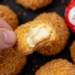 Heißluftfritteuse Babybel Käse Knusprig und schmelzend