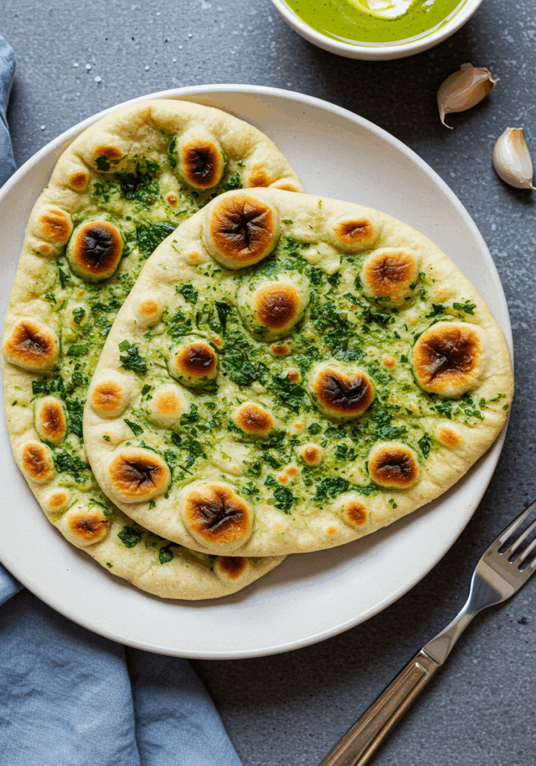 Bärlauch Naan