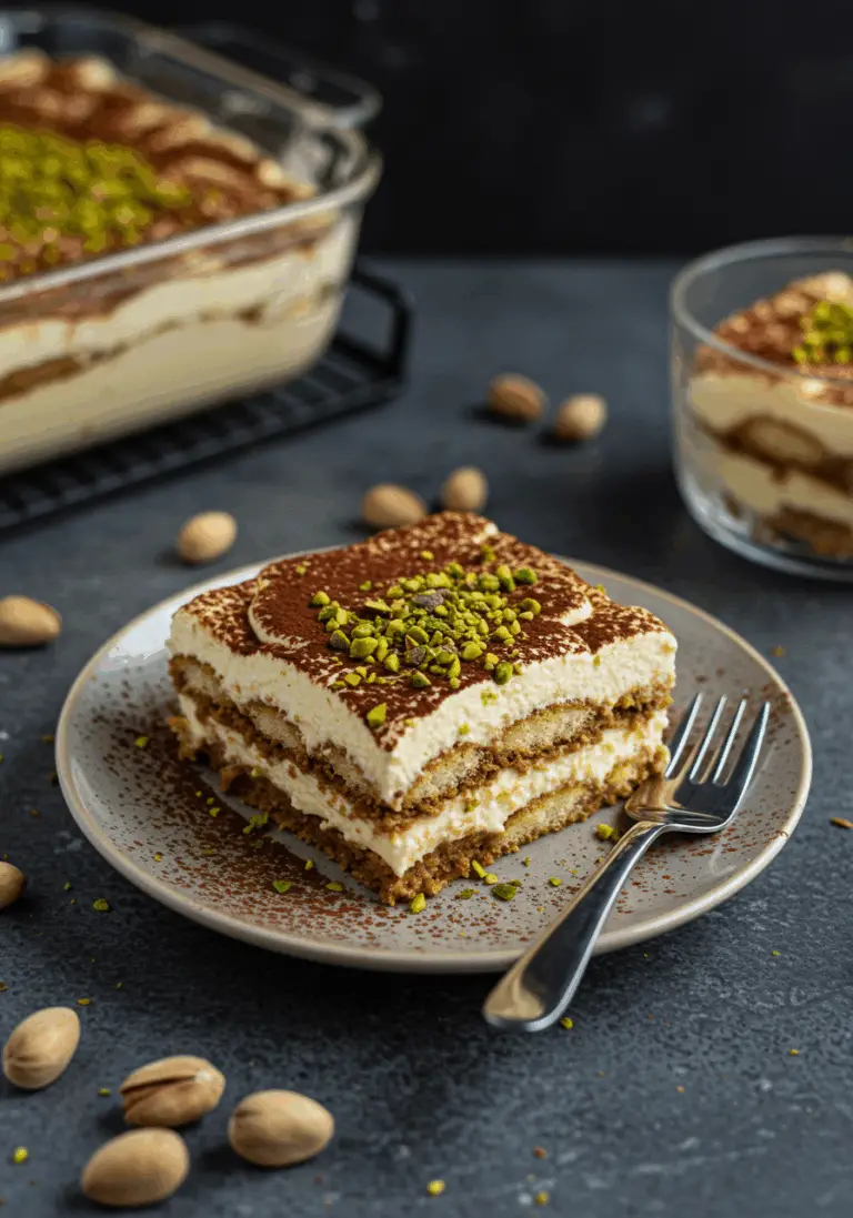 Himmlisches Pistazien-Tiramisu