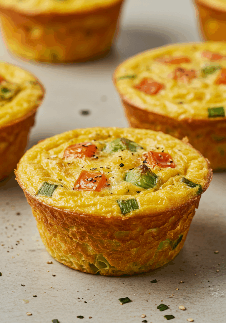 Eiermuffins mit Gemüse