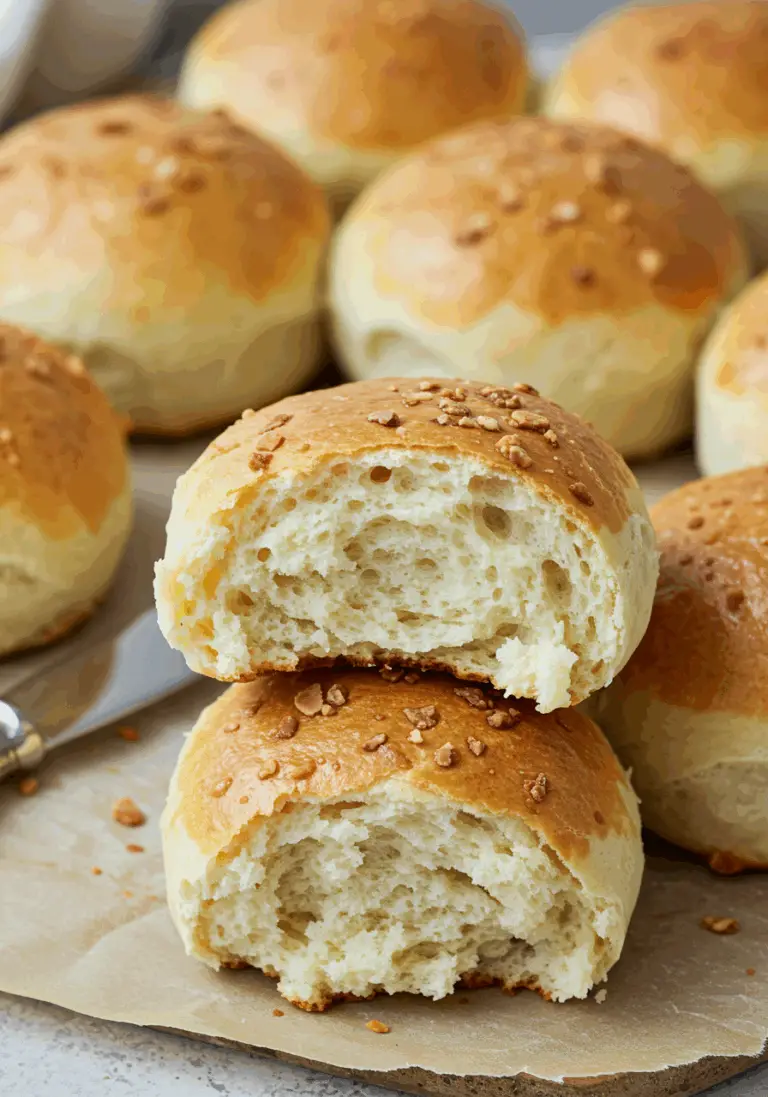 Einfache Quarkbrötchen