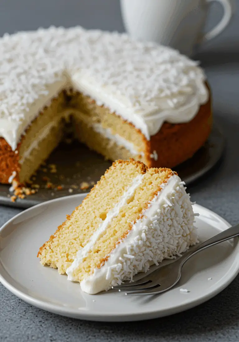 Supersaftiger Kokosmilchkuchen