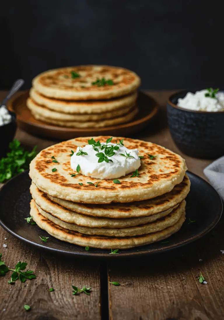 Hüttenkäse Fladenbrotrezept