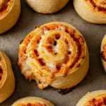 Low Carb Pizzaschnecken mit Skyr und Käse