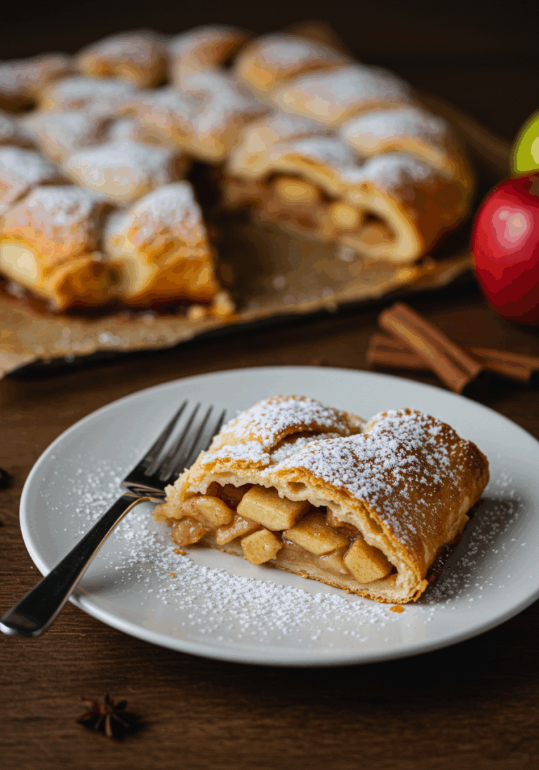 Oma's einfacher Apfelstrudel