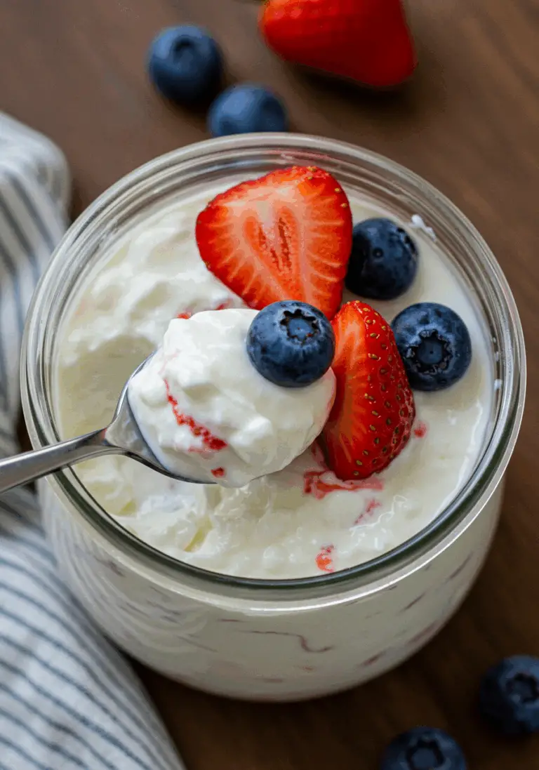 Quark mit Obst