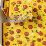 Hüttenkäse-Eierauflauf
