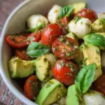 Avocado Caprese Bowl