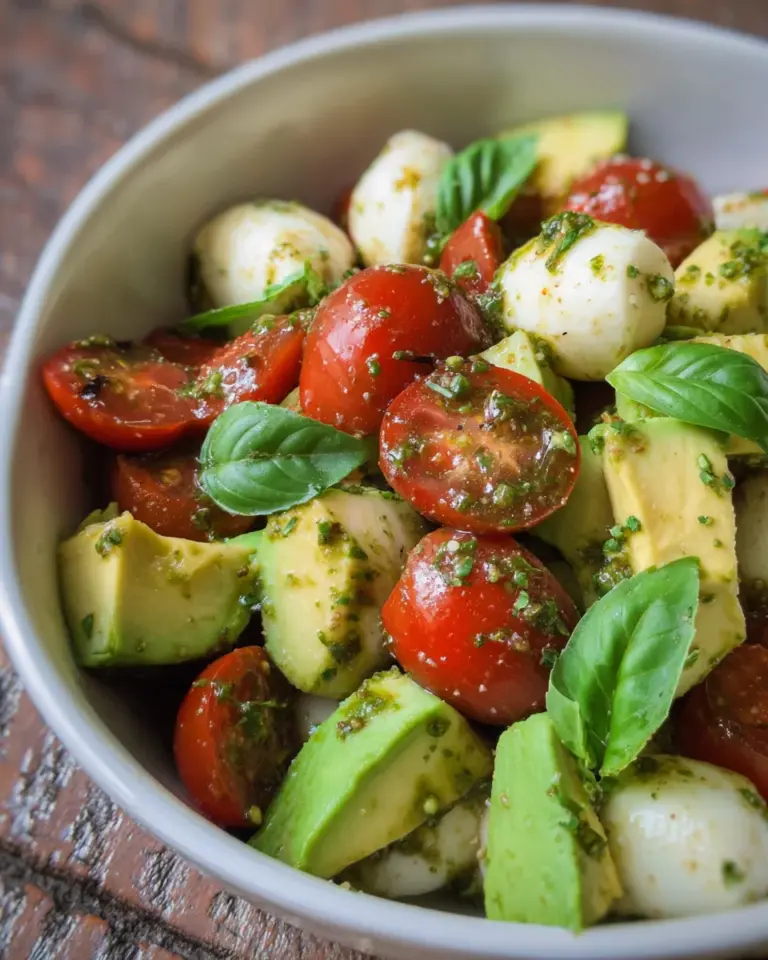 Avocado Caprese Bowl