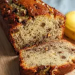 Bananenbrot mit Quark