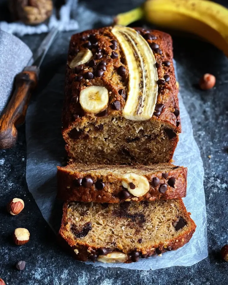 Bananenbrot ohne Eier (veganes Rezept)