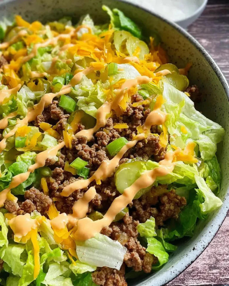 Big Mac Salat: Genial einfach in 20 Minuten