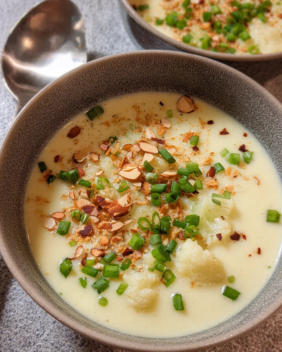 Blumenkohl-Cremesuppe