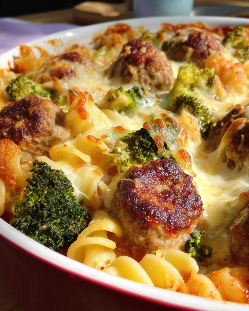 Broccoli-Nudelauflauf