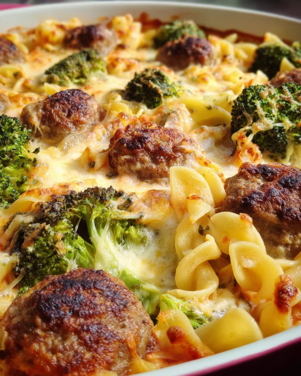 Broccoli-Nudelauflauf