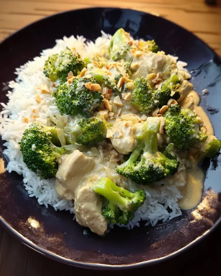 Brokkoli-Hühnchen-Pfanne mit Reis von befuse