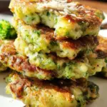 Brokkoli-Käse-Puffer