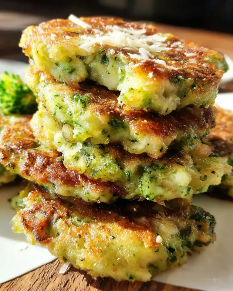 Brokkoli-Käse-Puffer