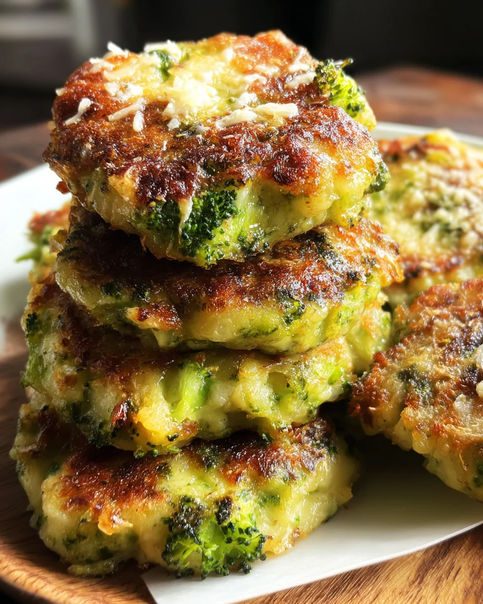 Brokkoli-Käse-Puffer