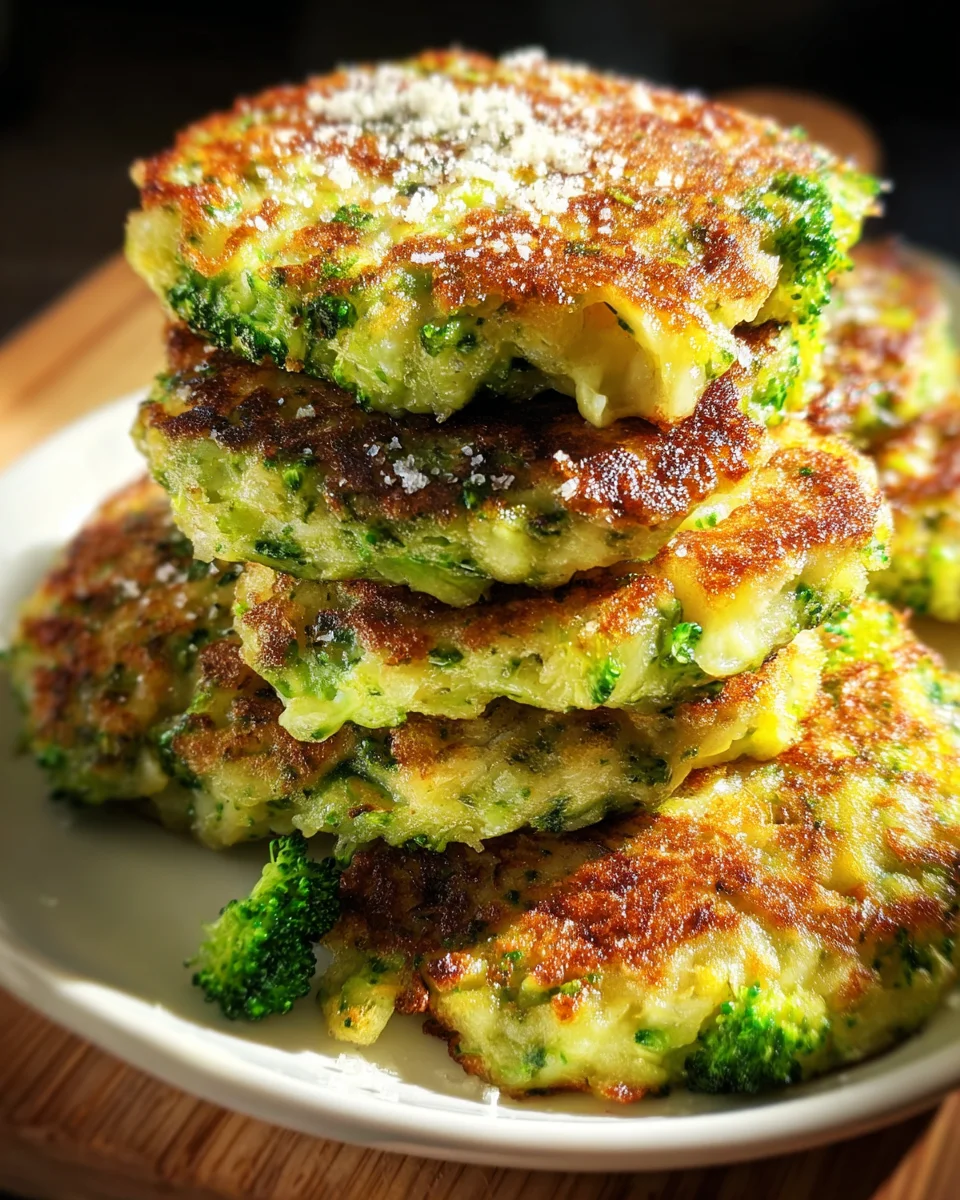 Brokkoli-Käse-Puffer