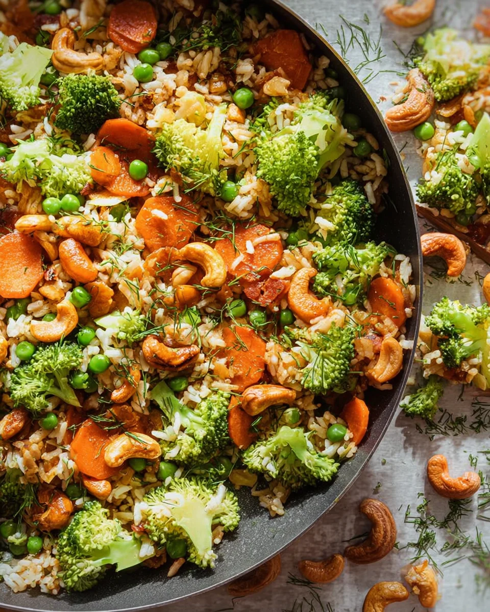 Brokkoli-Reis-Pfanne
