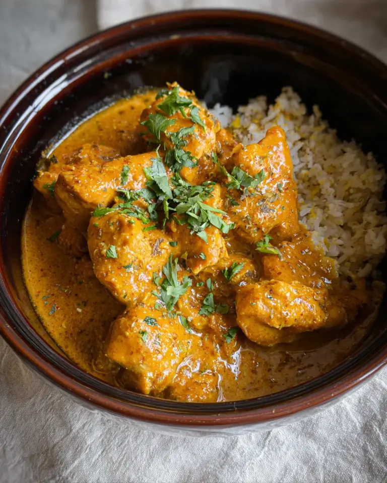 Butter Chicken - Slow Cooker Rezept
