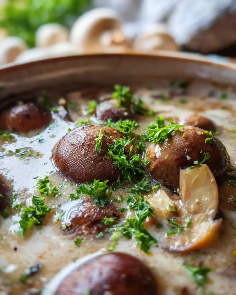 Champignonsuppe – ganz einfaches Rezept