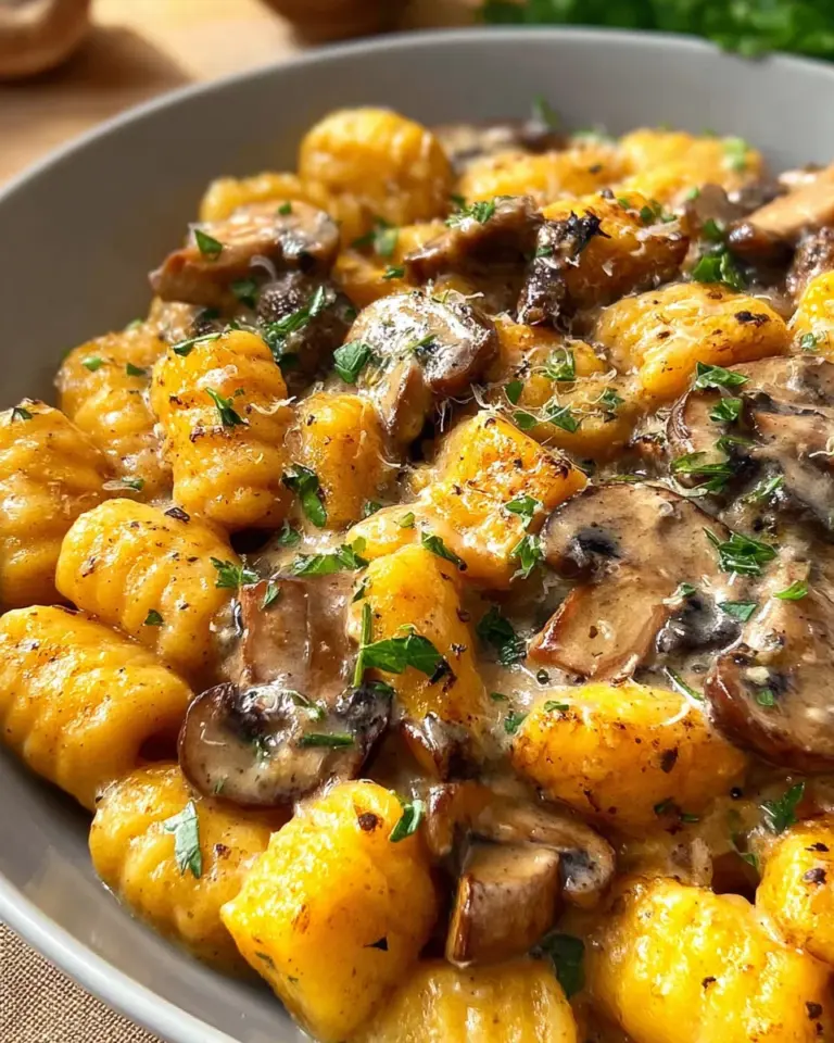 Cremige Gnocchi mit Pilzen: 25 Minuten Glück!