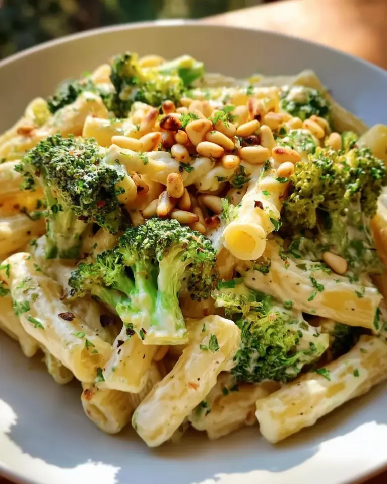 Cremige Nudeln mit Brokkoli
