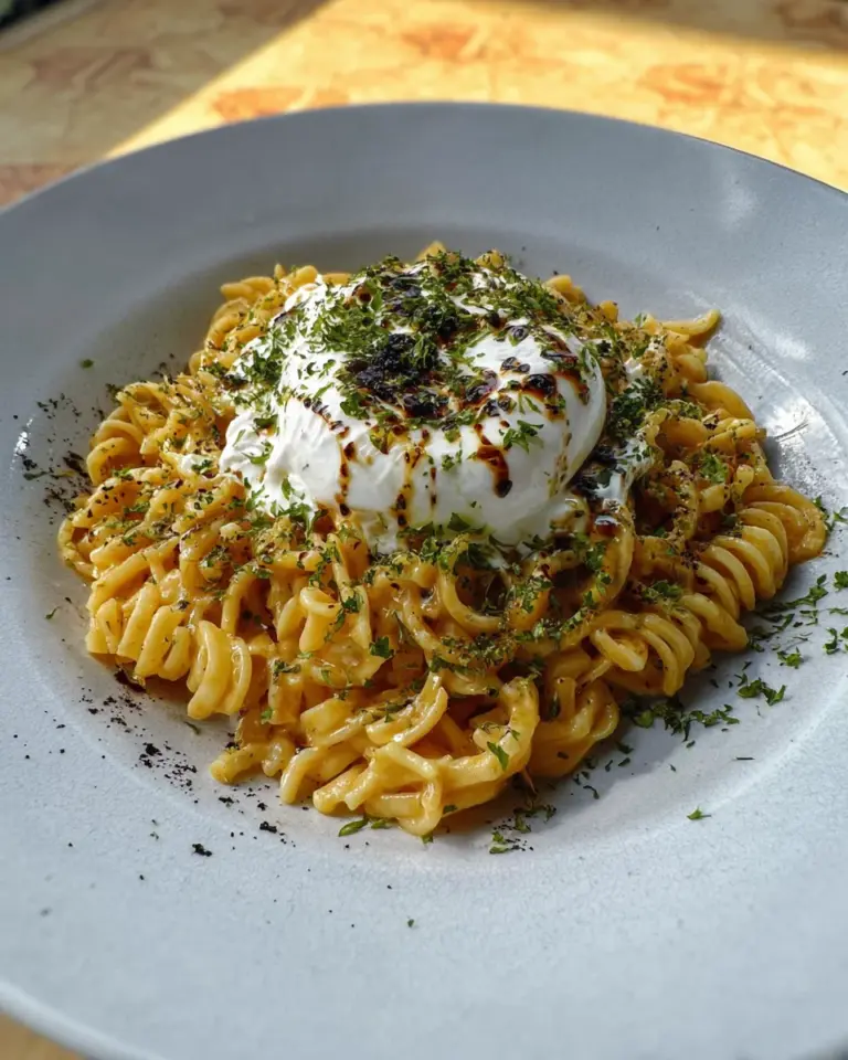 Cremige Pasta mit Burrata
