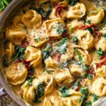 Cremige Tortellini-Pfanne - Einfach, Schnell & Lecker