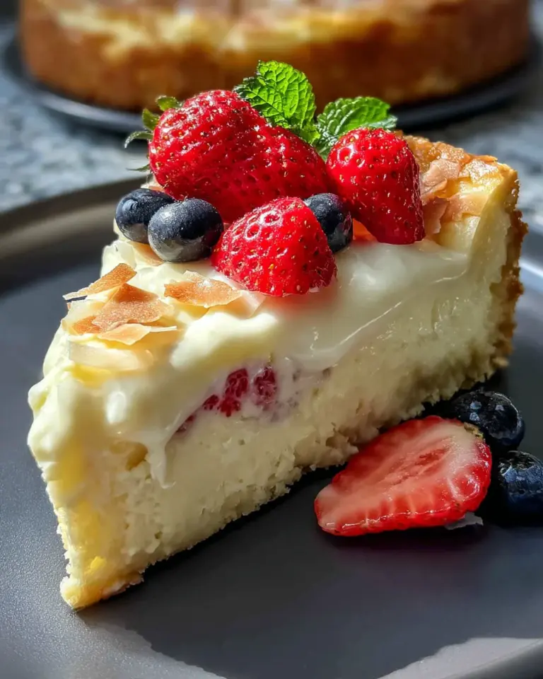 Cremiger Käsekuchen: Das erstaunliche 3-Zutaten Rezept