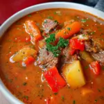 Deftige Gulaschsuppe