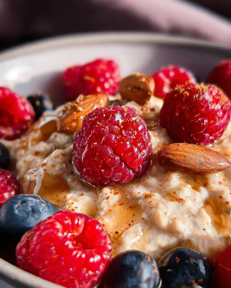 Einfaches Porridge Rezept