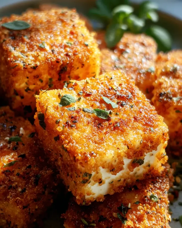 Feta im Knuspermantel aus der Heißluftfritteuse