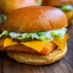 Fisch Burger wie von MC Donalds