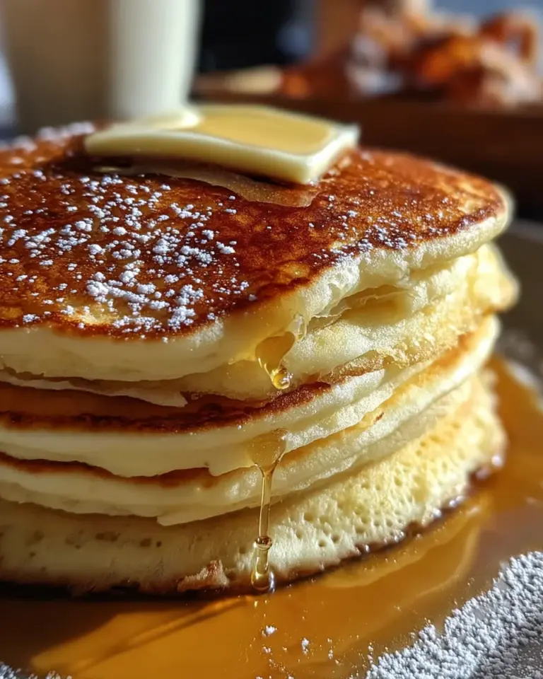 Fluffige Pancakes mit Buttermilch