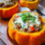 Gefüllter Kürbis mit Hackfleisch: 2 Tricks, die dich umhauen