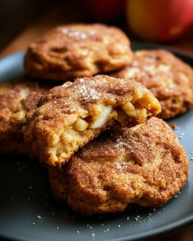 Gesunde Apfel-Zimt-Taler