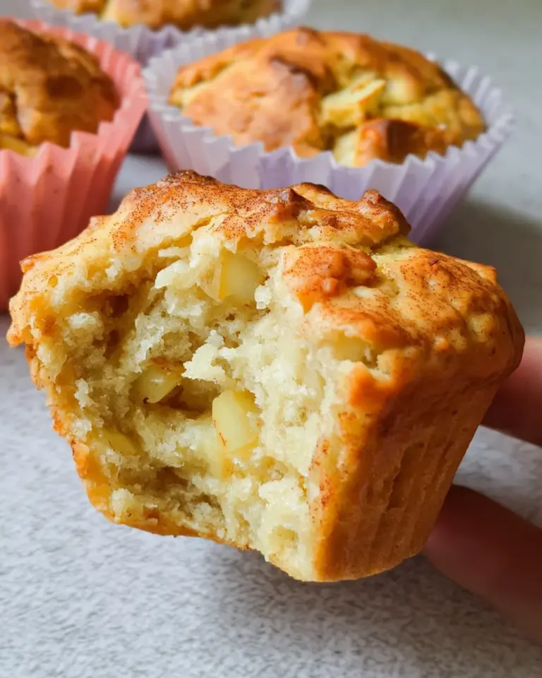 Gesunde Apfelmuffins ohne Zucker
