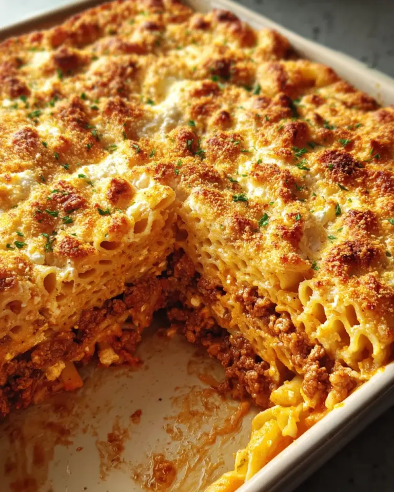 Griechischer Nudelauflauf Rezept