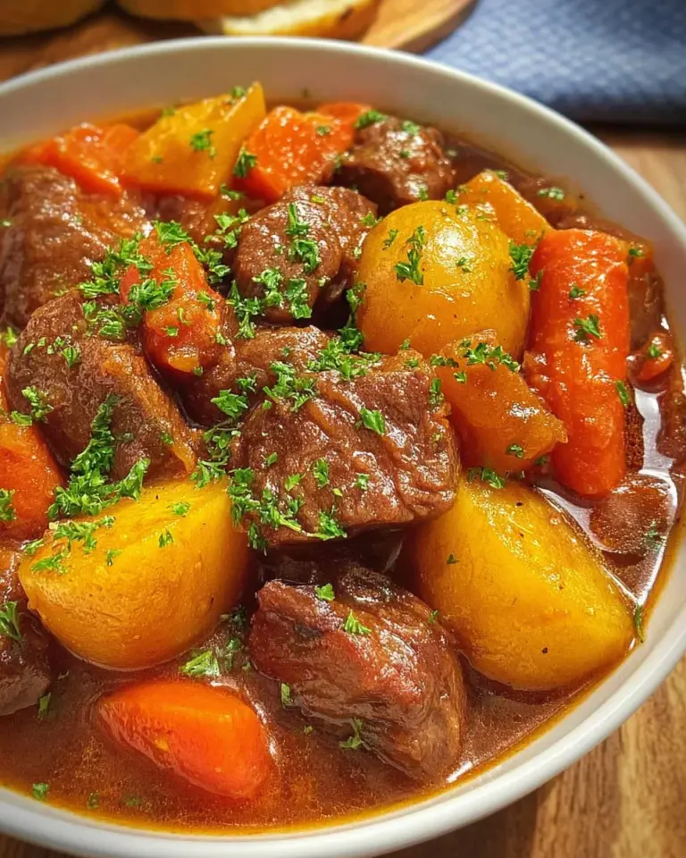 Gulasch Eintopf: 1 Glücksrezept gegen schlimme Tage