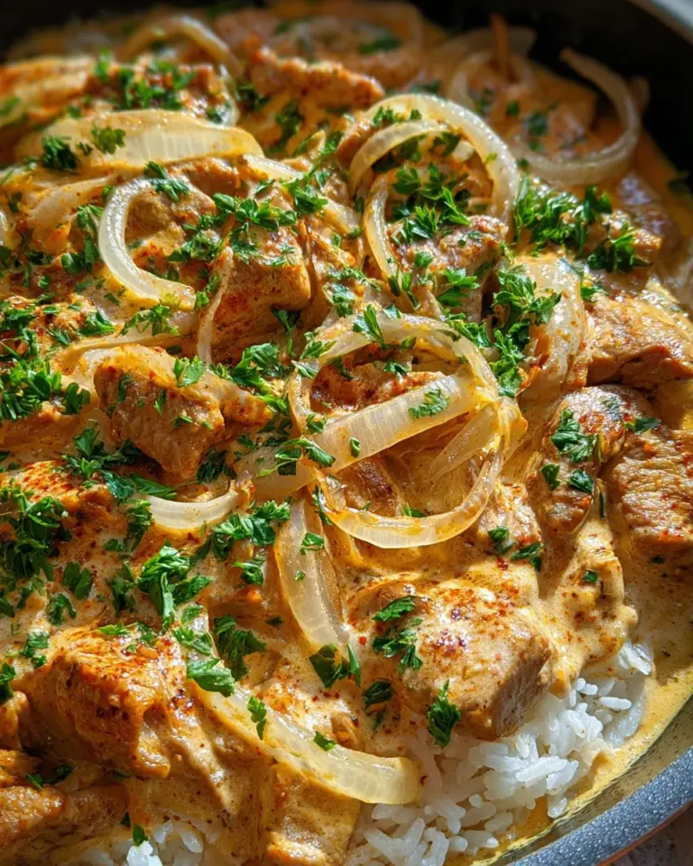 Gyros-Pfanne mit Frischkäse