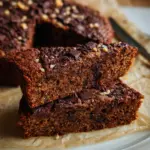 Haferflocken Kuchen mit Schokolade